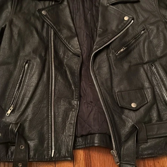80’s London Leatherwear Vintage Genuine Leather Jacket - Picture 10 of 15